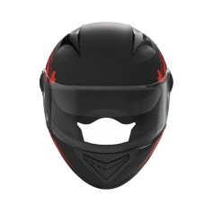 Шлем 557 черный с красным - TTG