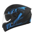 Шлем 557 черный с синим - TTG
