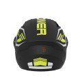 Шлем 557 черный с зелёным - TTG