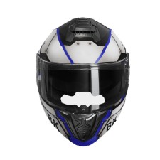 Шлем 900 серый с синим size M (трансформер) - TTG