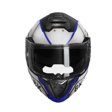 Шлем 900 серый с синим size M (трансформер) - TTG