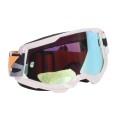 Ochelari de protecție pentru motocicletă 308-2 VIRTUE, kaki cu lentile portocalii și galbene