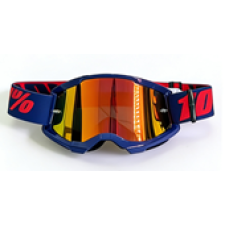 Мотоочки 308-9 синие с красным (линза красная) VIRTUE