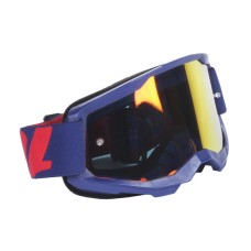 Мотоочки 308-9 синие с красным (линза красная) VIRTUE