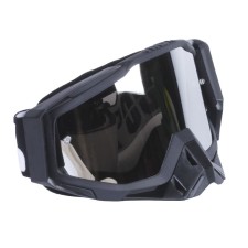 Мотоочки 309-8 черные с серым (линза серебро) VIRTUE