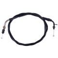 Cablu de gaz 2 TATA pentru scuter Grand prix, L-2000 mm, sus - ochi, jos - filet