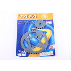 Pinion spate/față 39T/16T 420N pentru moped Delta, set: 2 buc.