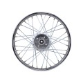 Диск задний Janta TT AGRO MOTO 17x1,4 на мопед Дельта, cпицованный, барабанный тормоз, 2,65kg
