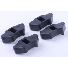 Benzi elastice negre TT AGRO MOTO amortizoare pentru moped Delta/Alpha, set: 4 buc.