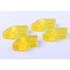 Benzi de cauciuc amortizoare siliconate TT AGRO MOTO pentru moped Delta/Alpha, set: 4 buc.