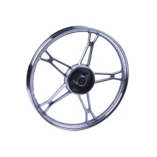 Диск передний TT AGRO MOTO 17*1,2 на мопед Дельта/Альфа, литой, барабанный тормоз, silver, 2,5kg