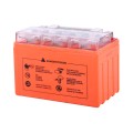Baterie YTX9-BS OUTDO gel 9AH 150*85*105mm portocaliu (cu indicator)