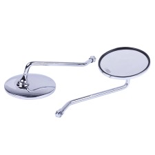 Зеркала круглые хром М10 TT AGRO MOTO на мопед Альфа, к-т: 2 шт.