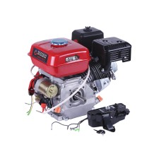 Motor pe benzina 170FE TATA (cu iesire arbore sub cheie, 19 mm) cu demaror electric, 7 CP.