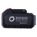 Suflantă de aer alimentată cu baterie TATA (TM-EB803Li, 21V, baterie (3A) + încărcător)