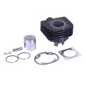 Piston (CPG) TATA pentru motor 50CC pentru scuter AD50/Sepia, 41 mm, set: 9 buc.