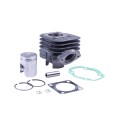 Piston (CPG) 40 mm TATA pentru motor 50CC al scuterului Dio 34, set: 9 unități
