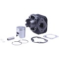 Piston (CPG) 44 mm TATA pentru motor 65CC al scuterului Dio 34, set: 9 unități