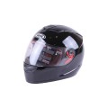 Cască integrală MD-803 VIRTUE pentru motocicletă și scuter (negru, mărimea M)
