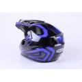 Casca motocross motocross MD-905 VIRTUE (negru-albastru, marimea M)
