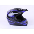 Casca motocross motocross MD-905 VIRTUE (negru-albastru, marimea M)
