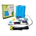 Pulverizator cu baterie TT AGRO MOTO ZX-12E-06 150x65x100 rucsac 12 L baterie albastru