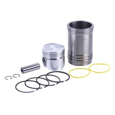 Grup piston 80,00 mm STD TATA pentru motor pe benzina 180N, cu locas pentru supape