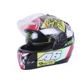 Casca moto integrala MD-800 VIRTUE (neagra cu grafica color A6, marimea L)
