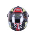 Casca moto integrala MD-800 VIRTUE (neagra cu grafica color A6, marimea L)