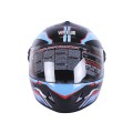 Casca moto integrala MD-800 VIRTUE (negru-albastru, marimea L)