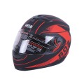 Casca moto integrala MD-803 VIRTUE (negru-portocaliu mat, marimea L)