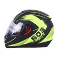 Casca moto integrala MD-803 VIRTUE (negru-galben mat, marime L)