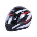 Casca moto integrala MD-101B VIRTUE (cu dungi negre, marimea M)