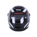 Casca moto integrala MD-101B VIRTUE (cu dungi negre, marimea M)