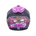 Casca motocross motocross MD-905 VIRTUE (negru-crimson, marimea S)