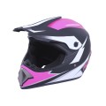 Casca motocross motocross MD-905 VIRTUE (negru-crimson, marimea M)