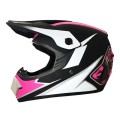 Casca motocross motocross MD-905 VIRTUE (negru-crimson, marimea M)