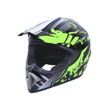 Casca motocross motocross MD-905 VIRTUE (negru-verde, marimea M)
