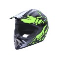 Casca motocross motocross MD-905 VIRTUE (negru-verde, marime L)
