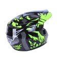 Casca motocross motocross MD-905 VIRTUE (negru-verde, marime L)