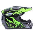 Casca motocross motocross MD-905 VIRTUE (negru-verde, marime L)