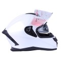 Cască de motocicletă integrală pentru copii MD-820 VIRTUE (albă, mărimea XS)