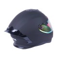 Casca moto cross MD-820-1 VIRTUE (negru mat, sticla cameleon galbena, marimea S)