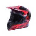 Cască de motocicletă cross pentru copii MD-902 VIRTUE (negru și roșu, mărimea XS)