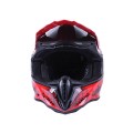 Cască de motocicletă motocross MD-902 VIRTUE (negru-roșu, mărimea L)