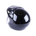 Шлем для мотоцикла, скутера открытый с козырьком MD-705H VIRTUE (черный, size S)