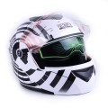 Cască modulară pentru motocicletă și scuter MD-903 VIRTUE (Zebra, mărimea S)
