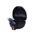 Portbagajul (portbagajul) pentru spatele unei motociclete TATA YM-0815P (V-32L) 43×41×32 alb cu negru