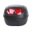Portbagaj spate pentru motocicletă TT AGRO MOTO YM-0807 (V-28L) 39.5×39.5×30 negru cu roșu