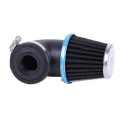 Filtru de hârtie zero deschis Ø28/35/48 mm 90° - AM